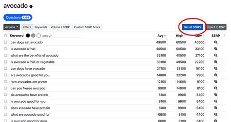 serps keyword checker.